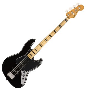Fender Squier Classic Vibe '70s Jazz Bass w/ Maple Fingerboard - Black